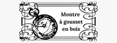 Montre à gousset en bois<br><br>