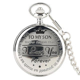 Montre à Gousset to my Love Argent | La Montre à Gousset