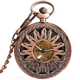 Montre à Gousset Mécanique <br>Tournesol