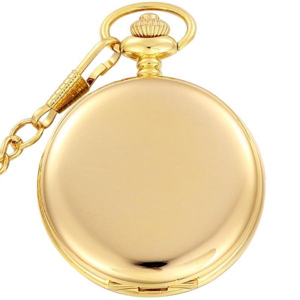 Montre De Poche Dorée - Modèle Gousset Vintage - Neuf Sans étiquette