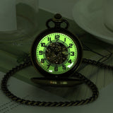 Montre à Gousset Roue Fluorescent