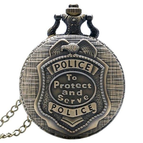 Montre à Gousset Vintage Police | La Montre à Gousset