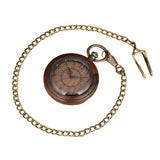 Montre de poche Retro Bois