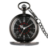 Montre Gousset to my Love Noir | La Montre à Gousset