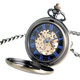 Montre à Gousset Mécanique <br>Florale