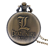 Montre à Gousset Homme Death Note Bronze Arrière | La Montre à Gousset