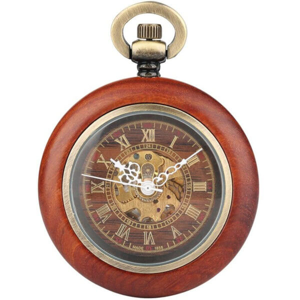 Montre à Gousset Mécanique Bois La Montre à Gousset