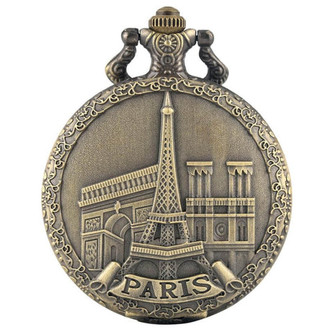 Montre à Gousset Vintage Paris Love