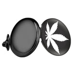 Montre de poche Feuille de Cannabis